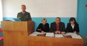 Заседание призывной комиссии Ленинского района