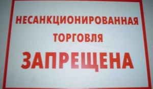 Работа мобильной группы по выявлению и ликвидации несанкционированной торговли на территории Ленинского района