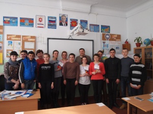 В Багеровской школе № 2 проведен урок правовых знаний, приуроченный ко Дню молодого избирателя