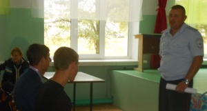 Начало учебного года у правоохранителей