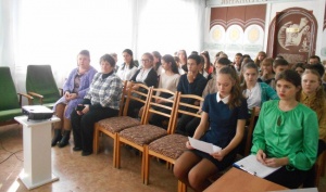 В Ленинском районе прошел урок истории «Нюрнбергский процесс: страница истории»