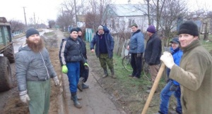 Акция по благоустройству села Останино