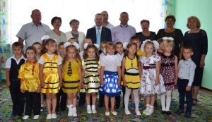 В селе Красногорка состоялось торжественное открытие третьей дошкольной группы детского сада «Колобок»