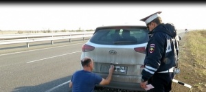 На территории Ленинского района Госавтоинспекция проводит оперативно-профилактическое мероприятие «Номерной знак»