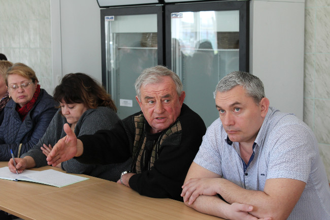 Александр Мачусский провел выездное совещание в Ленинском сельском поселении