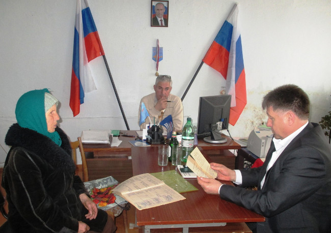 Александр Мачусский провел личный выездной приём граждан