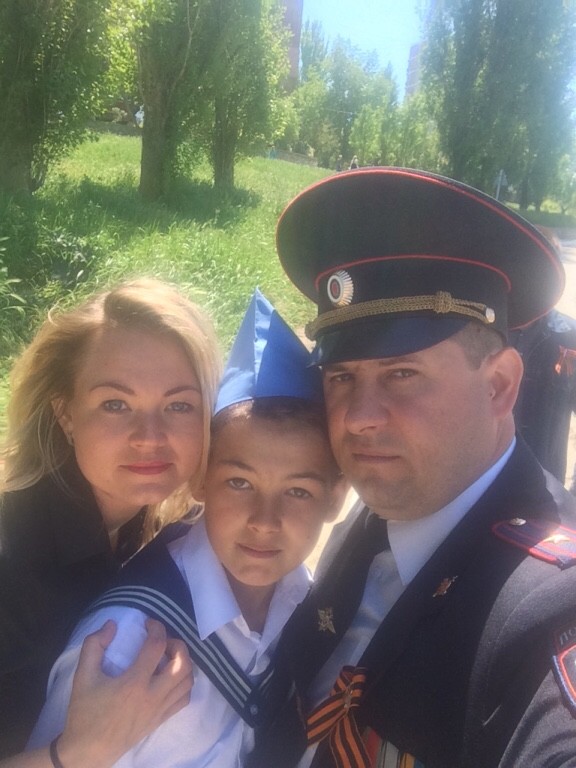 Полицейская семья - 15 лет вместе