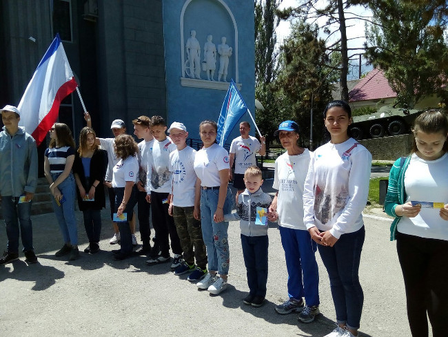 Ленинский район встретил бегунов всемирной эстафеты &amp;quot;Бег Мира&amp;quot;