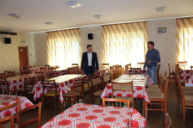 Александр Мачусский посетил Детский летний оздоровительный центр «Сказка» в городе Щелкино