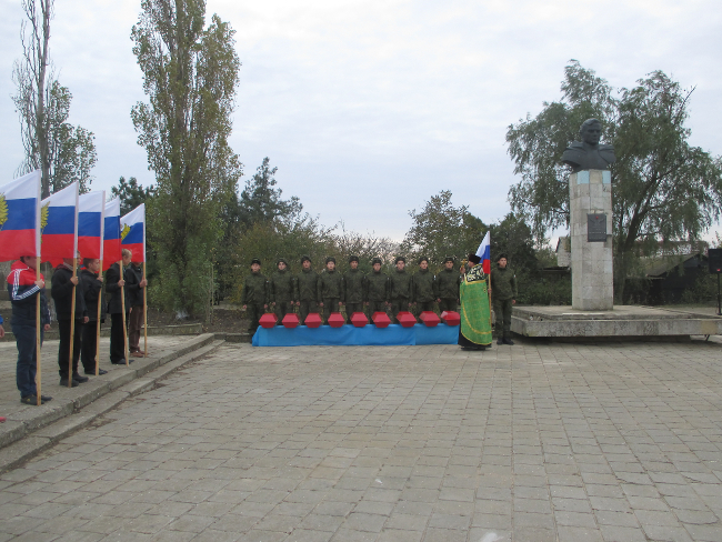 В селе Челядиново состоялось торжественное перезахоронение останков советских воинов