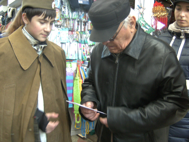 Волонтерами Ленинского района проведена Акция «День Героев Отечества»