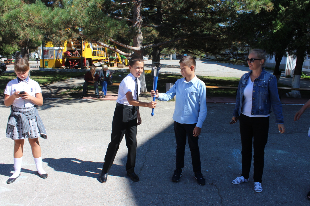 В Ленинский район прибыла международная эстафета «Бег Мира - 2018»