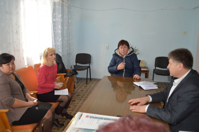 Александр Мачусский провёл выездной прием граждан в Октябрьском и Чистопольском сельских поселениях