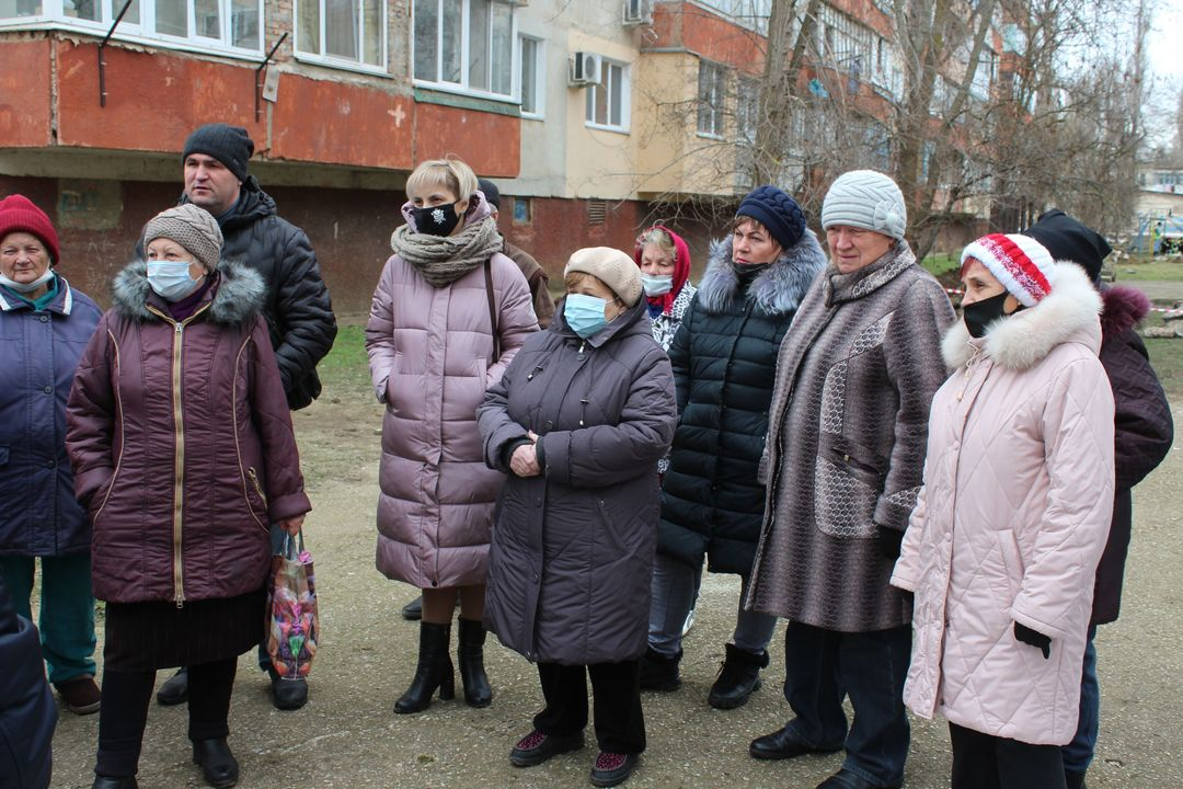 Прошло рабочее совещание с жителями МКД №13,16,18 улицы Шоссейной