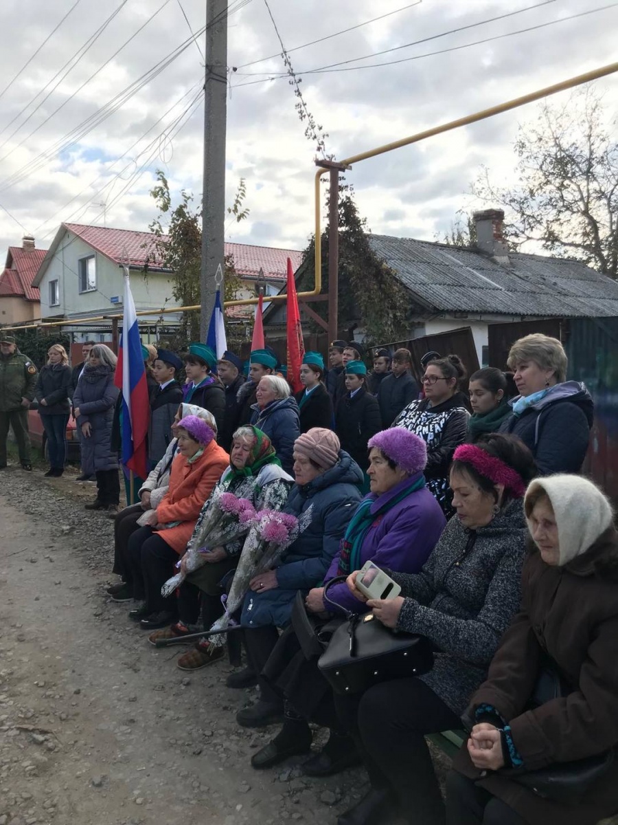 Состоялось открытие мемориальной доски в честь воина-интернационалиста Манченко Альберта Владимировича