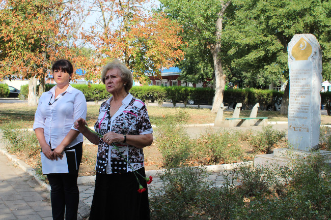 В Ленинском районе почтили память депортированных немцев