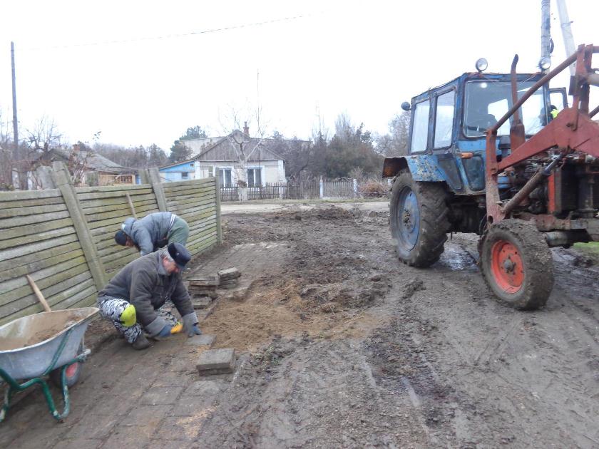 Акция по благоустройству села Останино