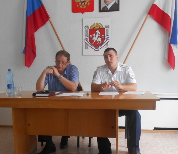 Выездное совещание с субъектами хозяйствования города Щелкино 