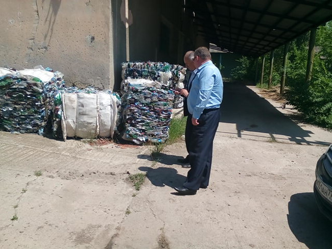 Александр Хохлов осуществил рейд на полигон «Ленино» твердые коммунальные отходы (ТКО)