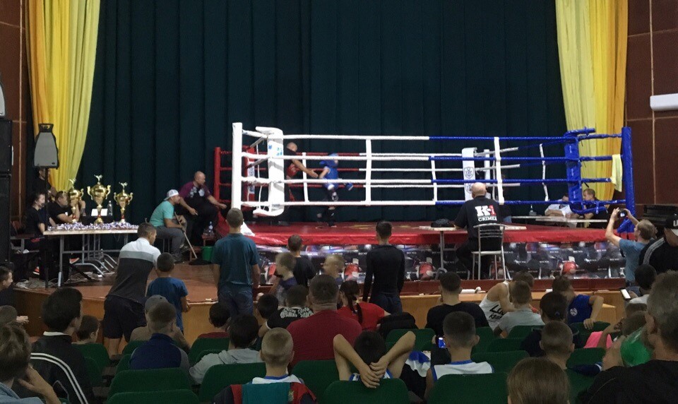 в городе Щелкино состоялся Открытый Кубок Бойцовского Клуба «ПРАЙД»