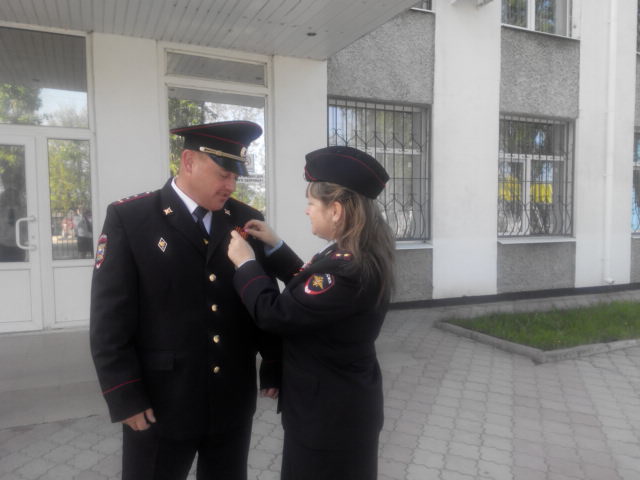 Ленинские полицейские поддержали всероссийскую акцию «Георгиевская ленточка»