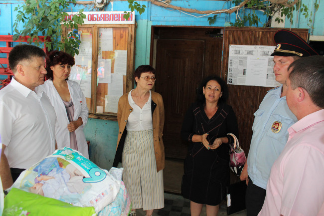 Александр Мачусский осуществил выезд в город Щелкино